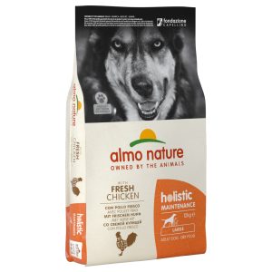 12kg Almo Nature Holistic Adult Chicken & Rice Large koiranruoka