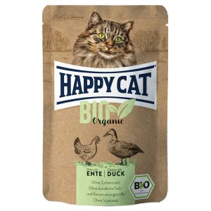 6x85g Bio Pouch luomukana Happy Cat -kissanruoka