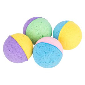 Trixie-kissanlelu pehmeät pallot 2 x 4 kpl