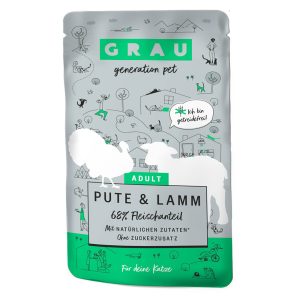 16x125g kalkkuna & lammas Grau-kissanruoka