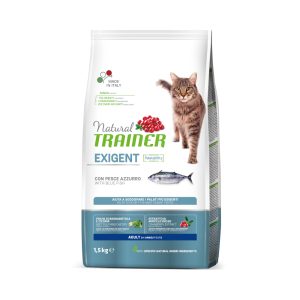 1,5kg Natural Trainer Exigent Adult with Bluefish kissanruoka kuivana