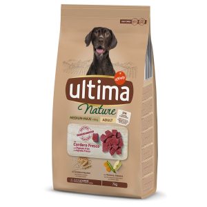 7kg Nature Medium / Maxi lammas Ultima-koiranruoka