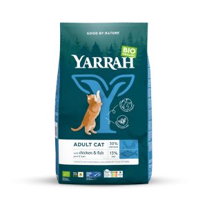 10kg Luomu luomukana & kala Yarrah kissan kuivaruoka