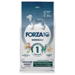 12 kg Forza 10 Medium Diet riista & peruna koiran kuivaruoka