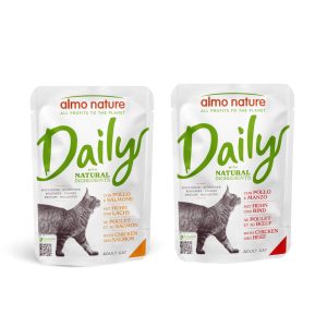 24x70g Pouch kanasekoitus Almo Nature Daily Menu Kissanruoka