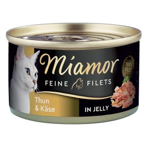 100g Fine Filets tonnikala & juusto hyytelössä Miamor kissanruoka