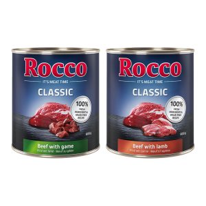 12 x 800g Rocco Classic, mix: lammas, riista