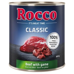 12 x 800g Rocco Classic, nauta ja riista
