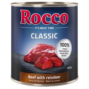 12 x 800g Rocco Classic, nauta ja poro