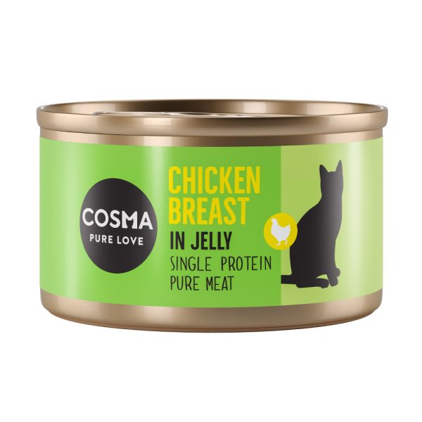 6x85g kananrinta hyytelössä Cosma Original kissanruoka