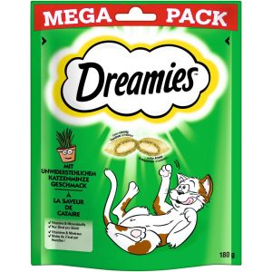 180g Big Pack kissanminttu Dreamies-kissanherkut