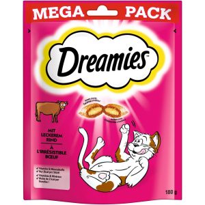 180g Big Pack nauta Dreamies-kissanherkut