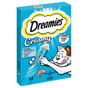 44x10g Creamy Snacks lohi Dreamies kissan välipala