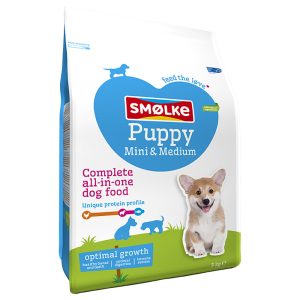 Smølke Puppy Mini/Medium koiranruoka - 3 kg