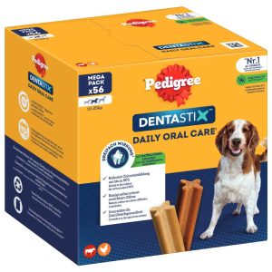 1440g Dentastix Daily Oral Care keskikokoisille koirille Pedigree-koiranherkut