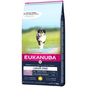 12kg Grain Free Puppy Large Breed kana Eukanuba koiran kuivaruoka