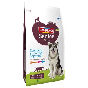 Smølke Senior Maxi Vital Ageing - Kaksoispakkaus: 2 x 12 kg