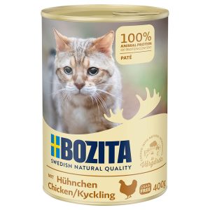 6x400g kanapatee Bozita-kissanruoka