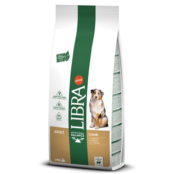 Libra Adult lampaanliha koirille - 2 x 14 kg