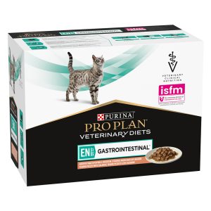 10x85g Feline EN ST/OX Gastrointestinal lohi Purina Pro Plan Veterinary Diets -kissanruoka
