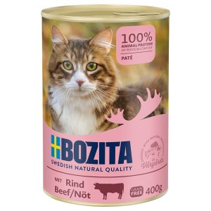 6x400g nautapatee Bozita-kissanruoka