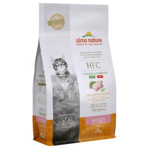 1,2kg HFC Kitten kana Almo Nature kissan kuivaruoka