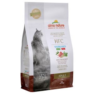 1,2kg HFC Adult Sterilized nauta Almo Nature kissan kuivaruoka
