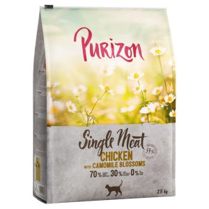 2,5kg Purizon Single Meat kana & kamomillankukka kissan kuivaruoka