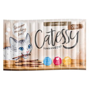10 kpl Bar-B-Q lohi sticks Catessy kissalle