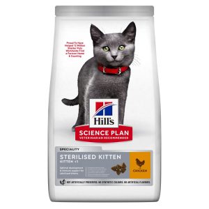 1,5kg Sterilised Kitten kana Hill's Science Plan kissan kuivaruoka
