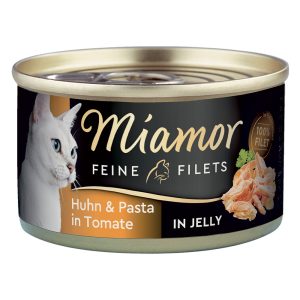 1x100g Fine Filets kana & pasta Miamor kissanruoka