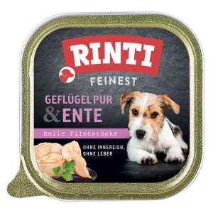 11x150g siipikarja & ankka RINTI Finest -koiranruoka
