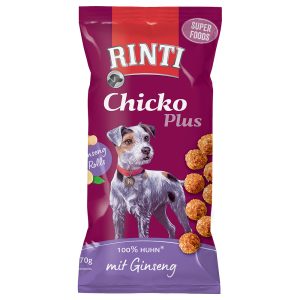 12x70g Chicko Plus Superfoods ginseng RINTI koiranherkku