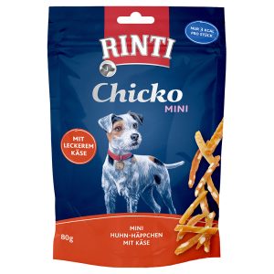 80g Chicko Mini kana & juusto RINTI-koiranherkut