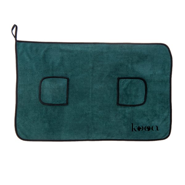 koko M: P 90 x L 60 cm mikrokuitupyyhe kooa Deluxe koiran