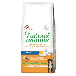 12kg Sensitive Adult Medium/Maxi kananmuna Natural Trainer koiran kuivaruoka