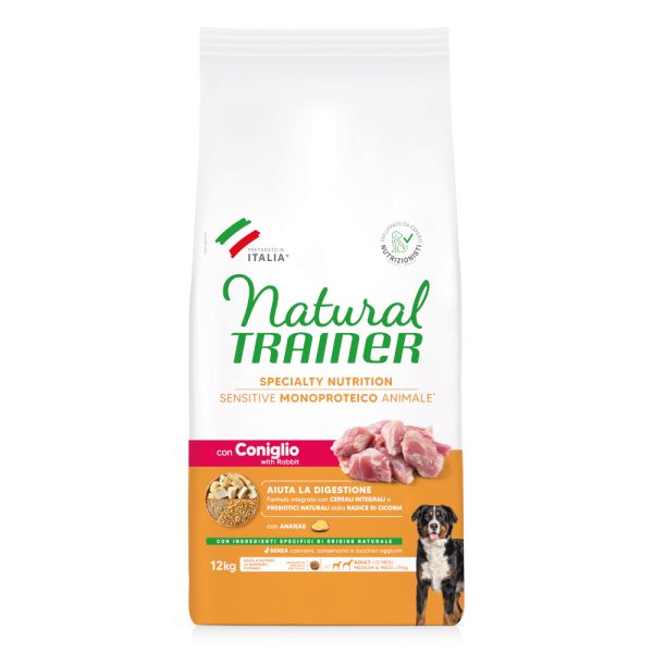 12kg Kani Aikuinen Medium/Maxi Sensitive Ei gluteenia Natural Trainer 12kg Kani Aikuinen Medium/Maxi Sensitive Ei gluteenia Natural Trainer