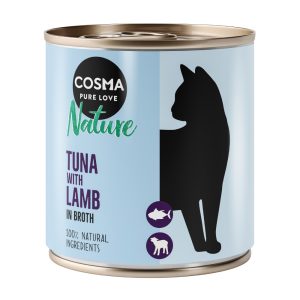 6x280g Nature tonnikala & lammas Cosma Kissanruoka