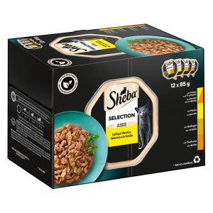 12x85g Selection in Sauce Sheba kissan märkäruoka