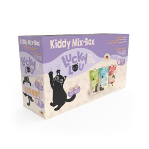 12x125g Lucky Lou Lifestage Kitten Mix I märkä kissanruoka