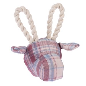 TIAKI-koiranlelu kirahvi köysillä M-koko P 27 x L 14 x K 23 cm