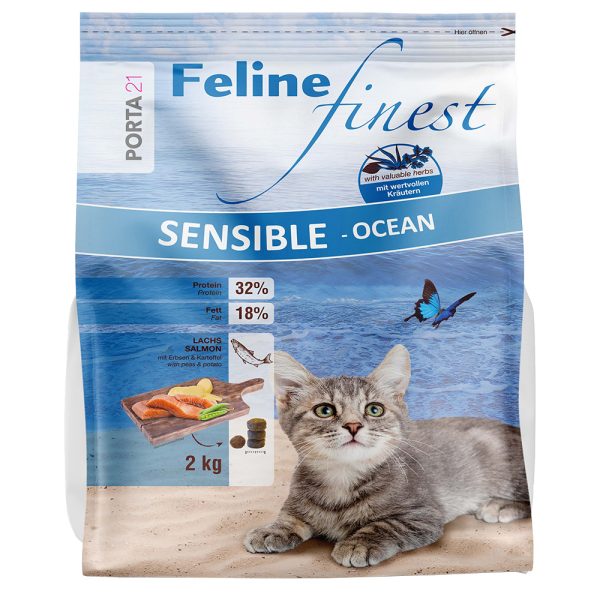 2kg Feline Finest Sensible Ocean Porta 21 kissan kuivaruoka
