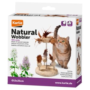 Karlie Nava sisal & luffa -kissanlelu 1 kpl