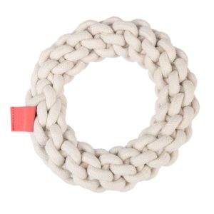 TIAKI-koiranlelu Rope Ring Ø 18 x K 4,5 cm