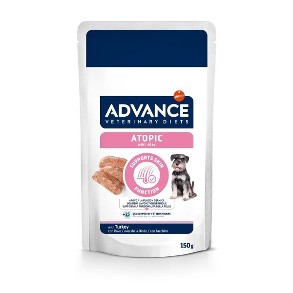 8x150g Veterinary Diets Dog Atopic Advance koiran märkäruoka