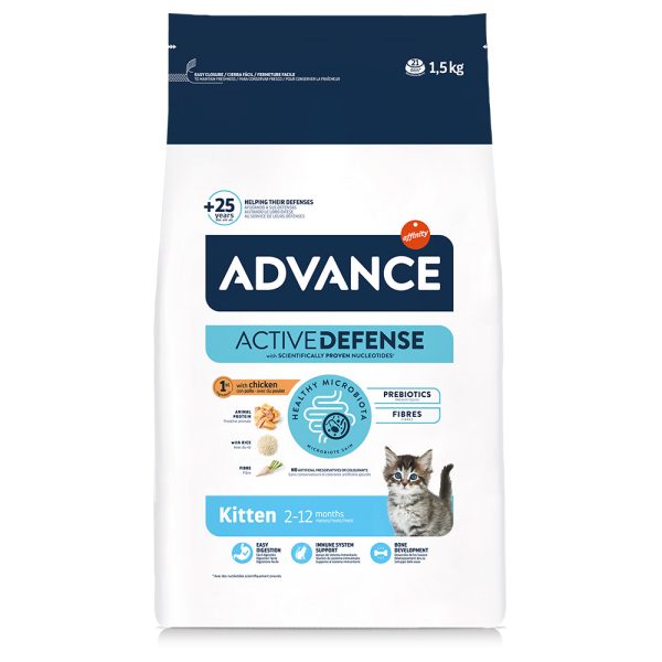 1,5kg Kitten Advance kissan kuivaruoka