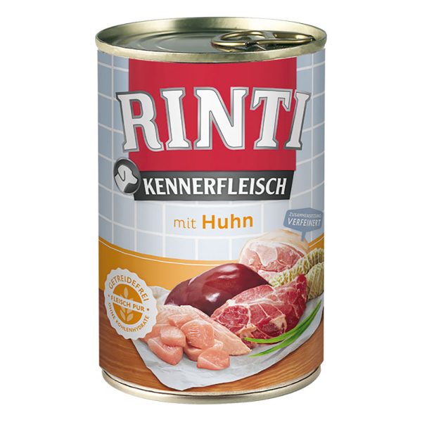 RINTI lammas, kana, riista koiranruoka