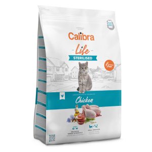 6kg Calibra Cat Life steriloitu kana kissanruoka kuivana
