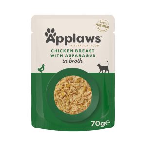 12x70g kananrinta & parsa Applaws Kissanruoka