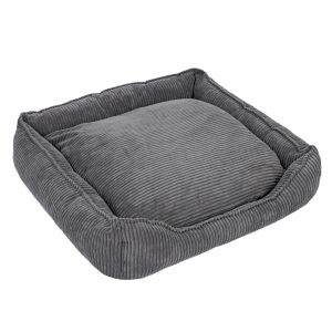 Modern Living Helena -koiranpeti P 85 x L 80 x K 22 cm harmaa